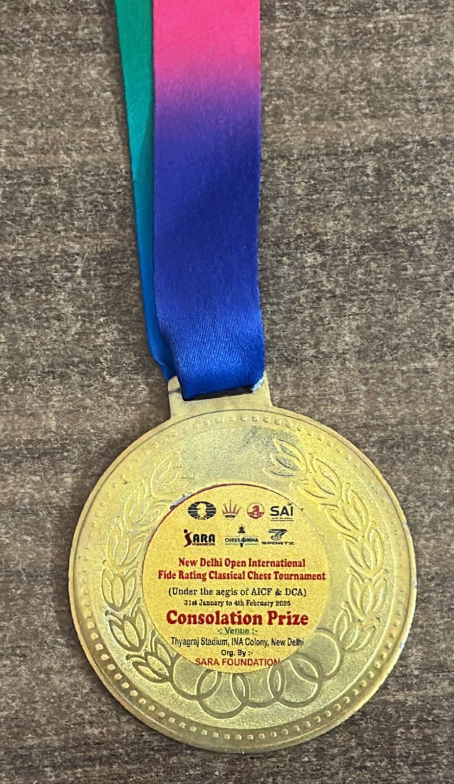 New Delhi Open FIDE-Rated Classical — Consolation Prize