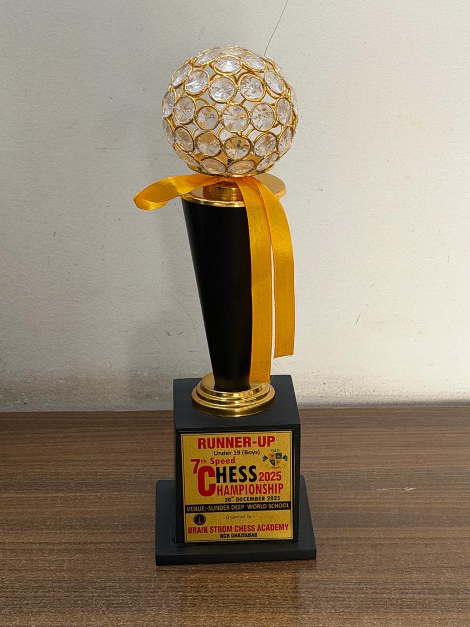 Cleo Youth Club Chess Championship — Champion